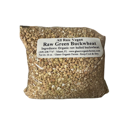 Organic Raw Green Buckwheat