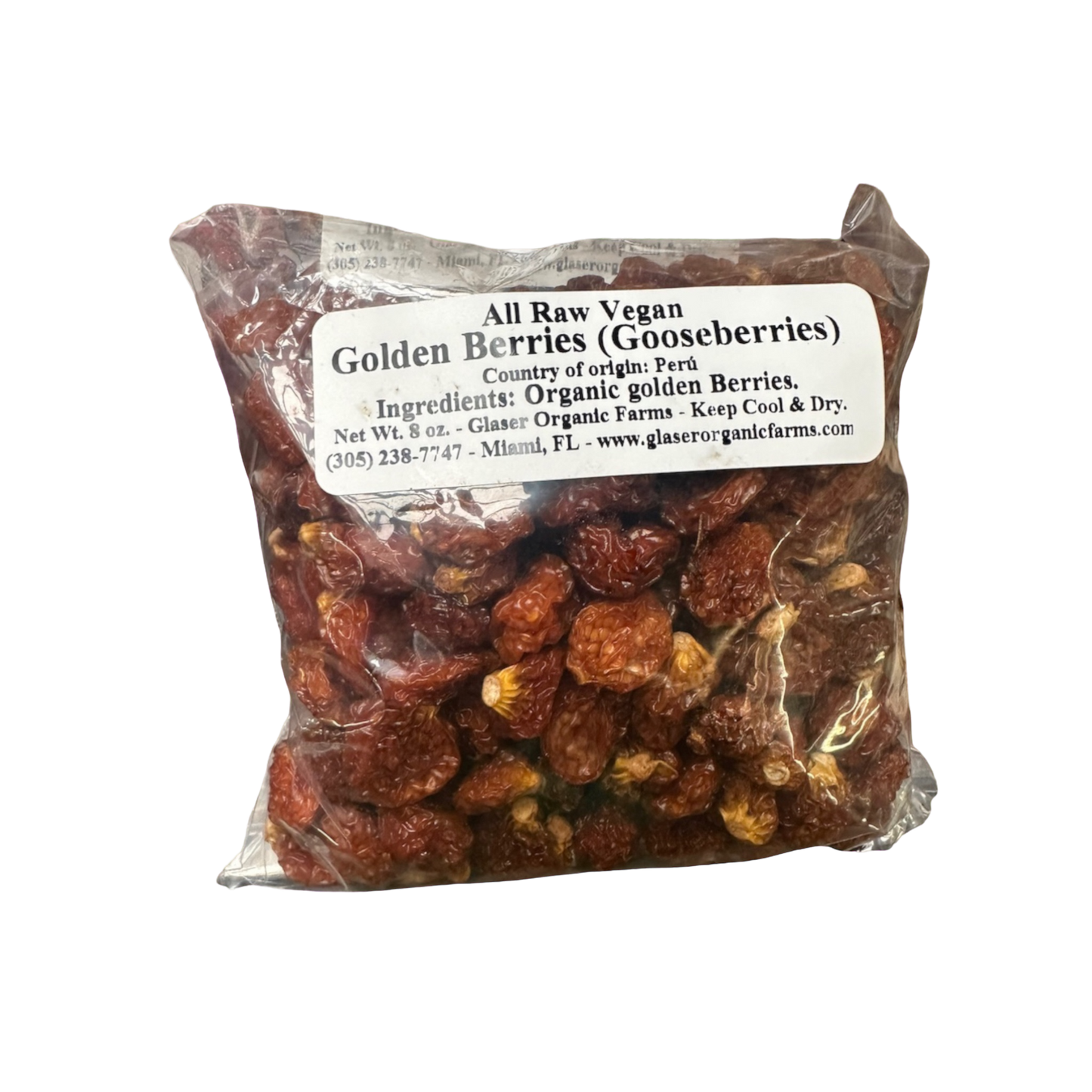 Dried Organic Golden Gooseberries