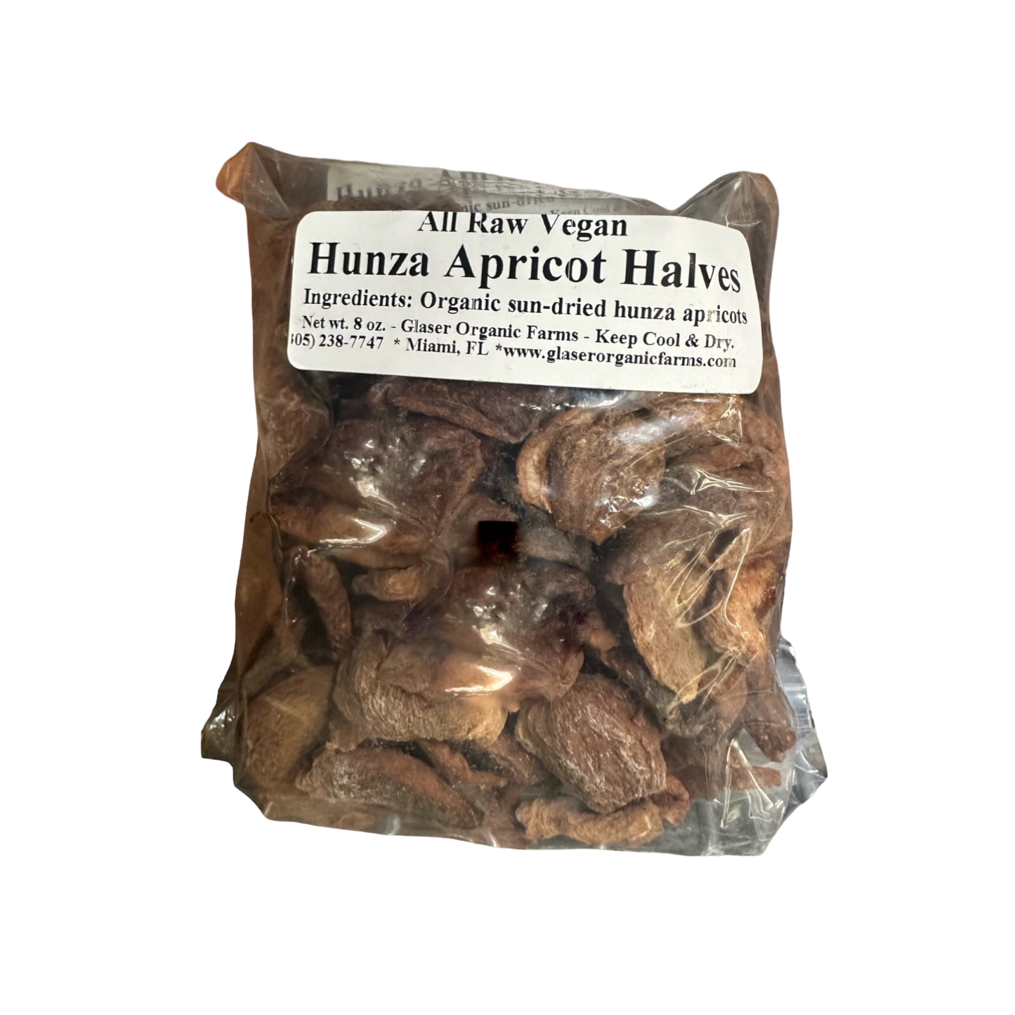 Dried Organic Hunza Apricot Halves
