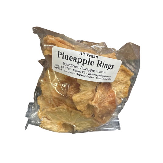Dried Organic Pineapple Rings