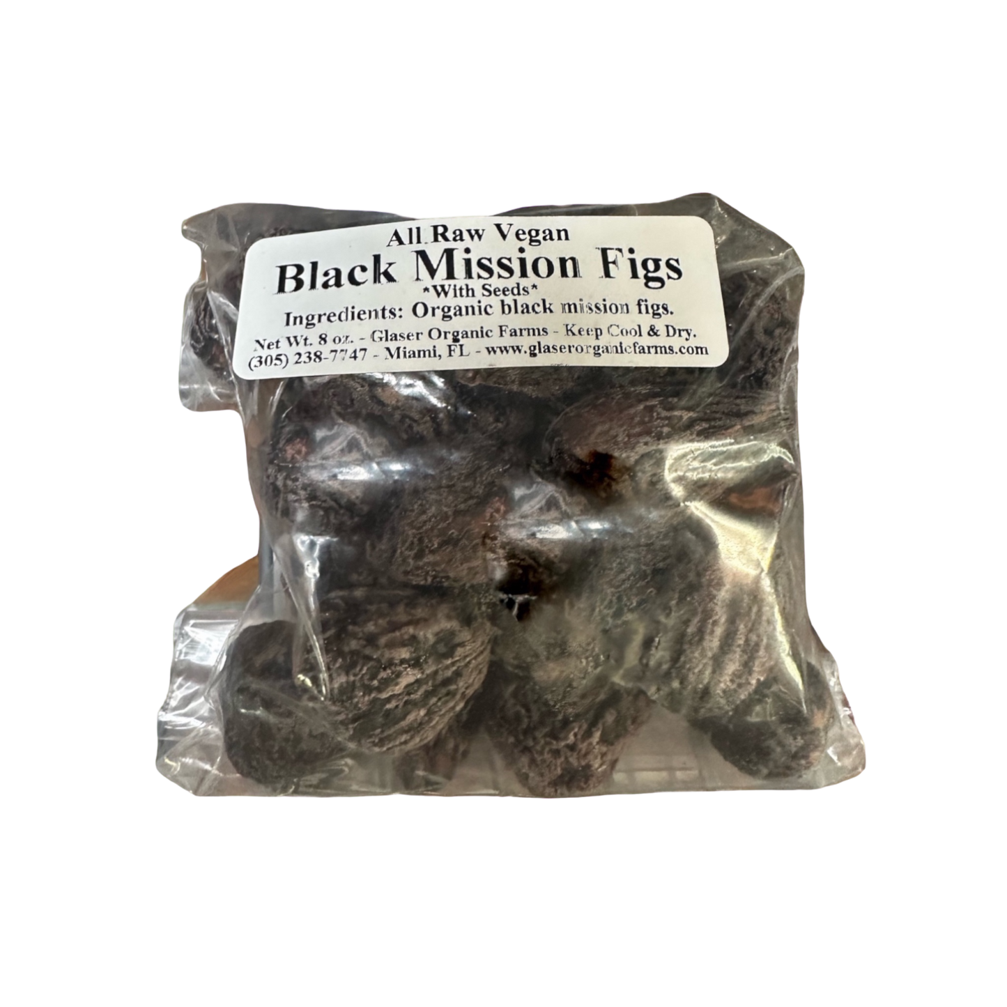 Dried Organic Black Mission Figs