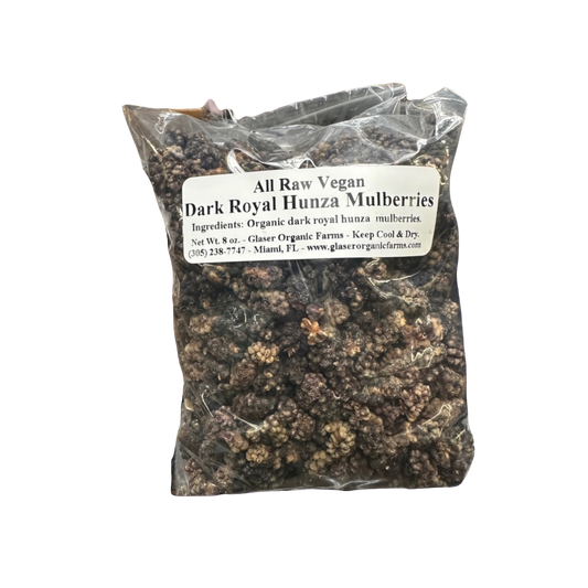 Dried Organic Dark Royal Mulberries